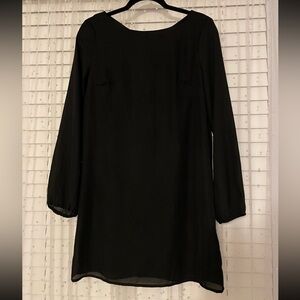 Black Long-Sleeve Dress
